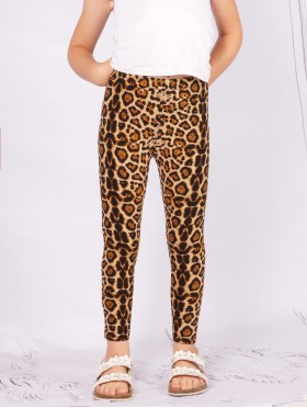 Kids Leopard Print Stretchy Legging 